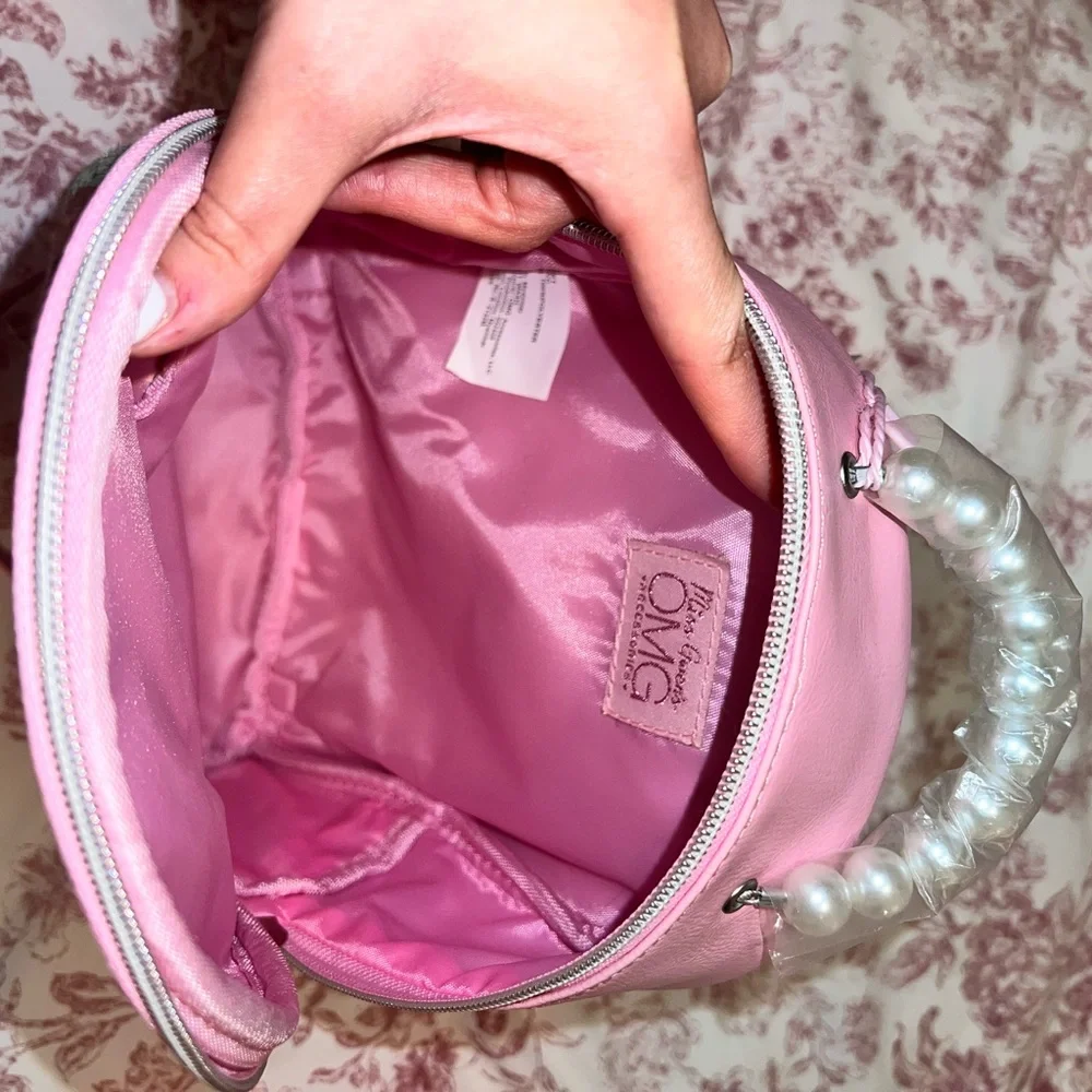 Miss Gwen’s OMG Accessories Pink Sequin Hearts Girls Small Backpack